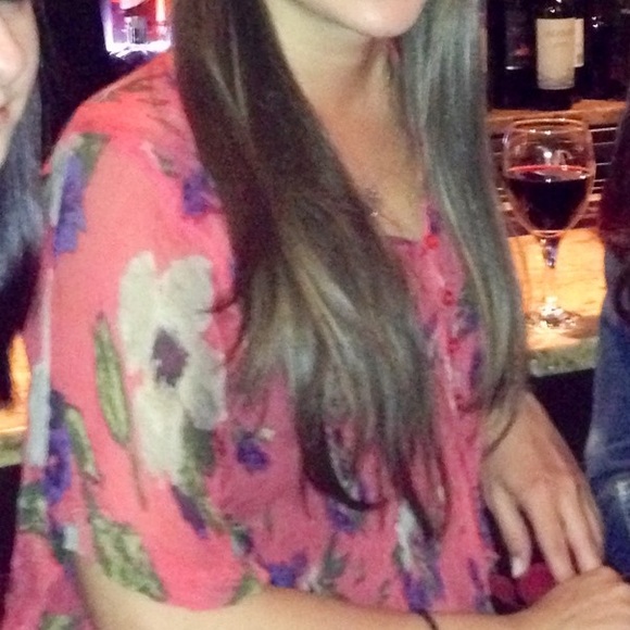 Free people sheer blouse, size small - Picture 5 of 5